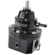 2-Port 1200hp Billet Fuel Pressure Regulator 30-120psi Adjustable - Black