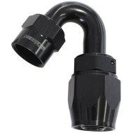 Kryptalon One Piece Swivel 150° Hose End -8AN - Black Finish Kryptalon One Piece Swivel 150° Hose End -8AN - Black Finish