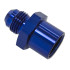 Metric Female O-Ring Seal to AN Adapter M16 x 1.5 to -6AN - Use with OEM Hard Lines, Blue finish
