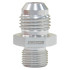 Metric to Male Flare Adapter M12 x 1.0mm to -6AN - Silver Finish