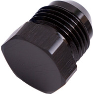 AN Flare Plug -6AN - Black Finish