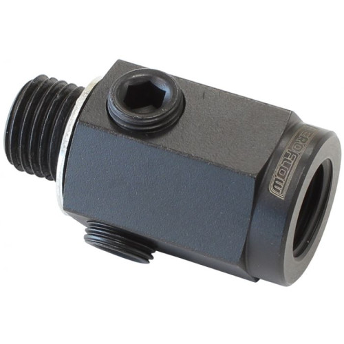 M14 X 1.5 EXTENSION WITH 1/8" NPT PORT STEEL Aeroflow - AF 810-M14-02-ST