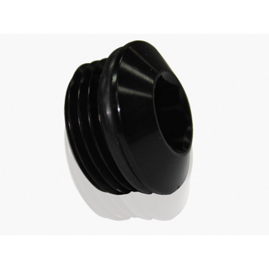 Slimline ORB Port Plug -6AN - Black Finish