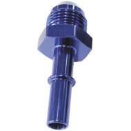Push-In EFI Fuel Fitting -8AN Push-on to 3/8" Male Hard Tube - Blue Finish