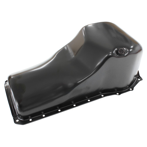 Replacement Oil Pan, Black Finish - Suit Ford 302-351 Cleveland & 351M-400 (5.0L)