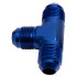 Flare AN Tee -16AN - Blue Finish