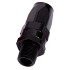Male NPT Taper Swivel Straight Hose End 1/8" to -6AN - Black Finish