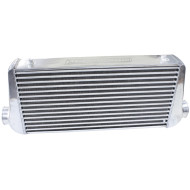 Aluminium Intercooler with 3" Inlet/Outlets - Polished Finish. 600 x 300 x 76mm