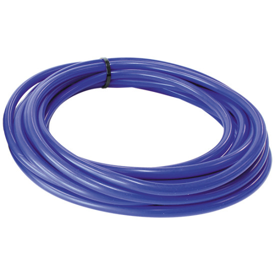 1/4" (6mm) I.D Vacuum Silicone Hose - Gloss Blue Finish. 25ft (7.6 metre) Roll