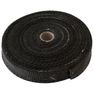 Exhaust Insulation Wrap - 1" Wide, 15ft, Black