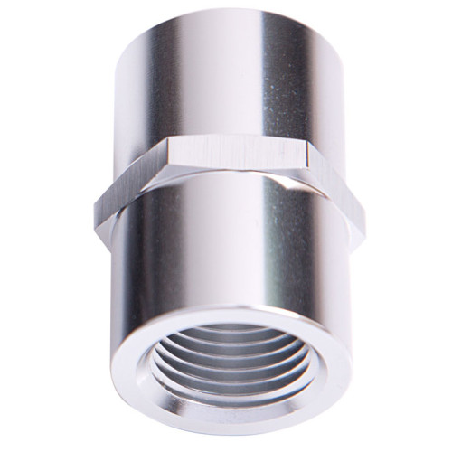 NPT Female Coupler 1/8" - Silver Finish