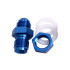 Fuel Cell Fitting -6AN - Blue