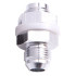 Fuel Cell Fitting -6AN - Silver Finish
