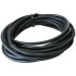 1/4" (6mm) I.D Vacuum Silicone Hose - Gloss Black Finish. 25ft (7.6 metre) Roll