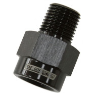 BSP Male to NPT Female Adapter - 1/8" to 1/8", Black Finish