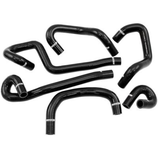 Silicone Heater & Radiator Hose Kits, Black Suit Nissan R33 & R34 with RB25