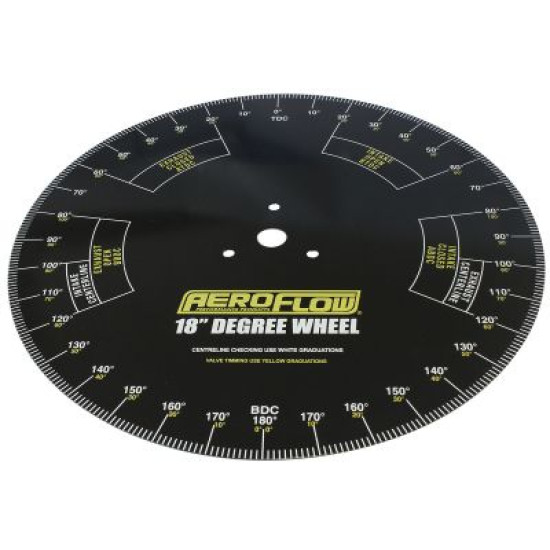 Pro Camshaft Degree Wheel Large 18" Universal Degree Wheel
